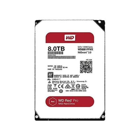 WD8001FFWX Western Digital Red Pro 8TB 7200RPM SATA Hard Drive
