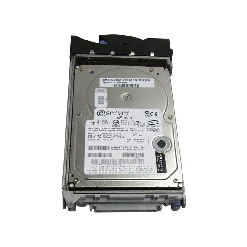 06P5756 IBM 10000RPM Ultra-160 8MB Cache Internal Hard Drive