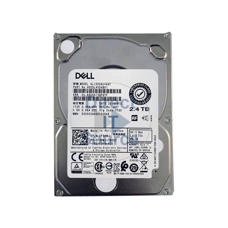 400-BLLK Dell 4TB SATA 6Gb/S 3.5-In Hard Drive at discount