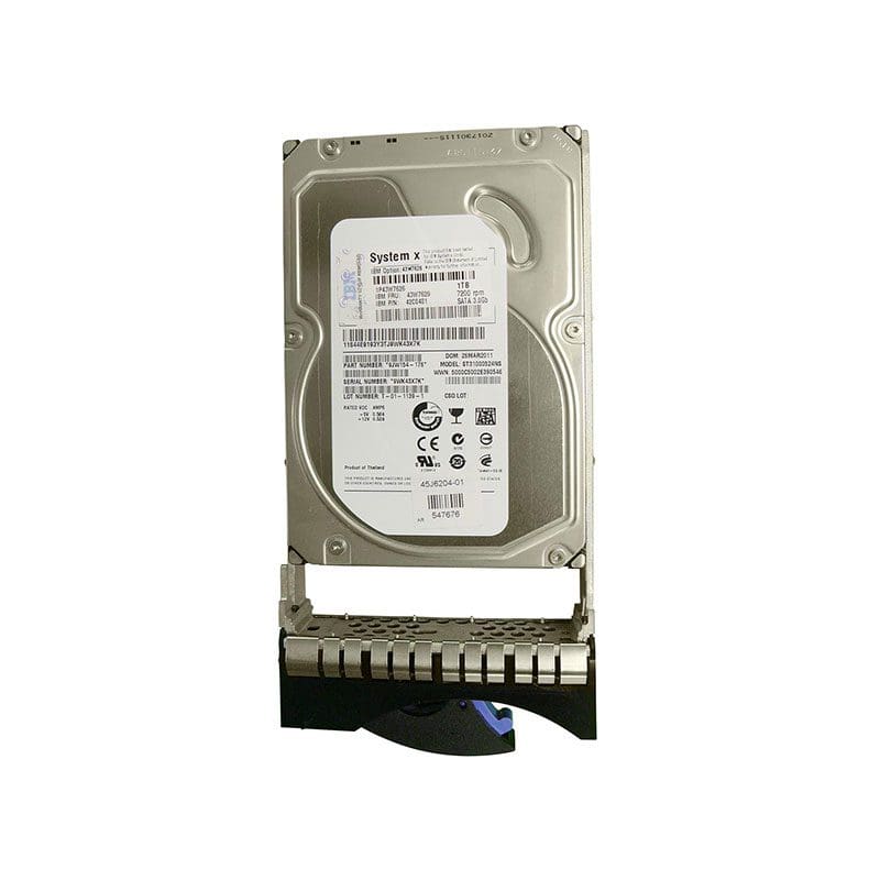 43W7626 IBM 1TB SATA 32MB Cache 3.5-inch Internal Hard Drive