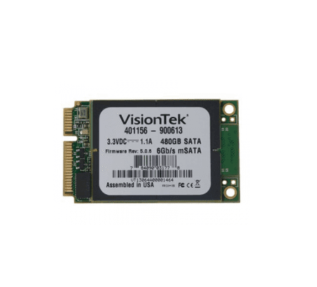 900612 VisionTek 240GB MLC SATA 6Gbps mSATA Solid State Drive