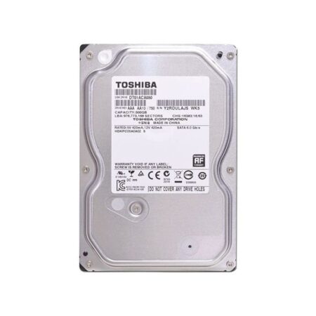 DT01ACA050 Toshiba Desktop 500GB 7200RPM SATA Hard Drive