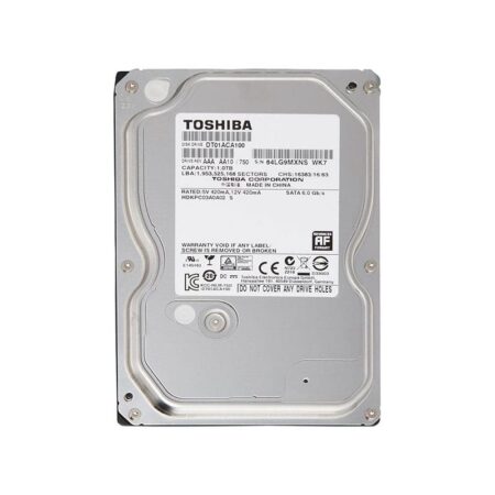 DT01ACA100 Toshiba Desktop 1TB 7200RPM SATA 6Gbps Hard Drive