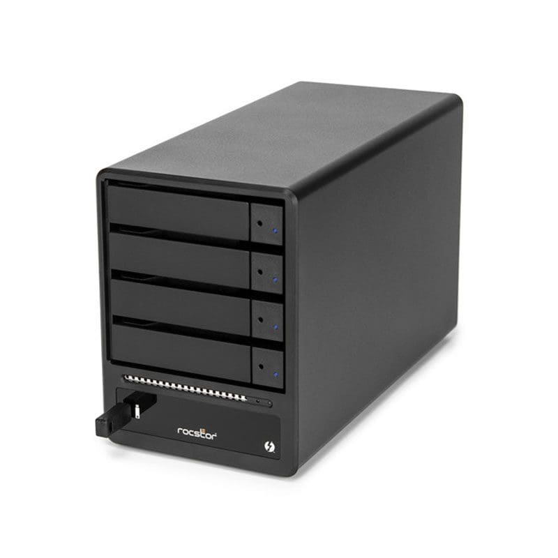 E66016-01 Rocstor Rocsecure Thunderbolt 3 RAID Array (4 x 1TB SSDs)