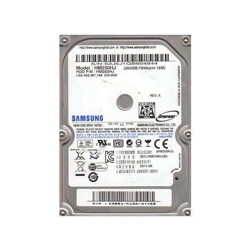 HM250HJ Samsung Spinpoint MP4 250GB SATA Hard Drive