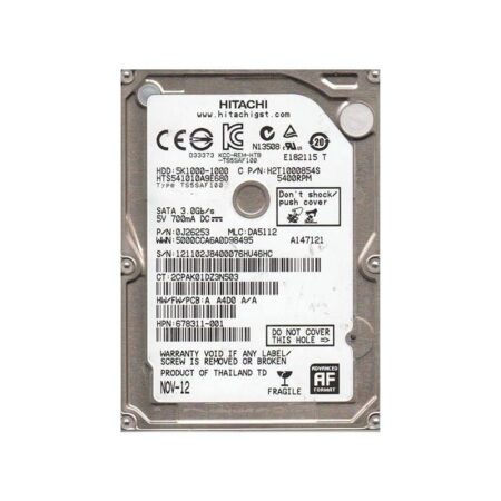 HTS541010A9E680 Hitachi Travelstar 5K1000 1TB SATA Hard Drive
