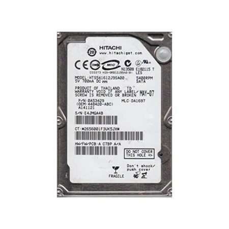HTS541612J9SA00 Hitachi Travelstar 5K160 120GB SATA Hard Drive