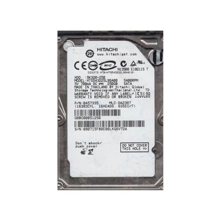 HTS543225L9SA00 Hitachi Travelstar 5K320 250GB SATA Hard Drive