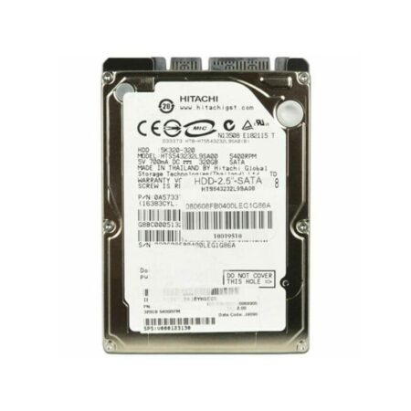 HTS543232L9SA00 Hitachi Travelstar 5K320 320GB SATA Hard Drive