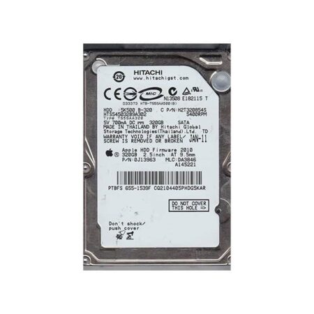 HTS545032B9A302 Hitachi Travelstar 5K500.B 320GB SATA Hard Drive