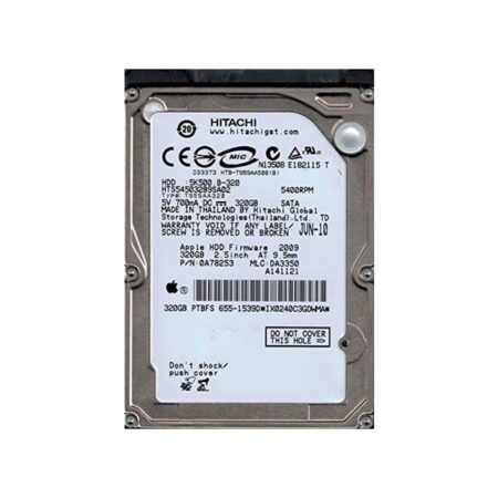 HTS545032B9SA02 Hitachi Travelstar 5K500.B 320GB SATA Hard Drive