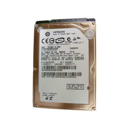 HTS545050B9SA00 Hitachi Travelstar 5K500.B 500GB SATA Hard Drive