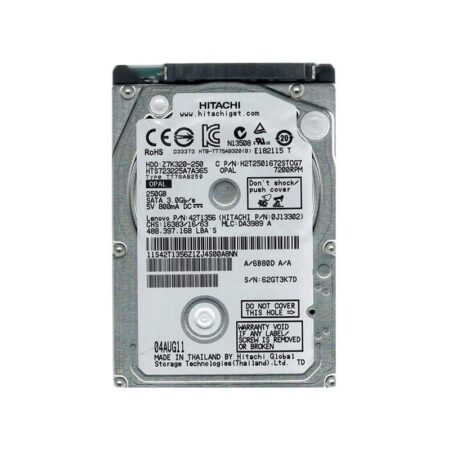 HTS723225A7A365 Hitachi Travelstar Z7K320 250GB SATA Hard Drive