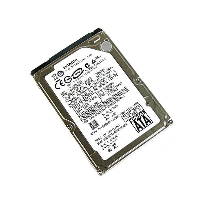 HTS723225L9A362 Hitachi Travelstar 7K320 250GB 7200RPM Hard Drive
