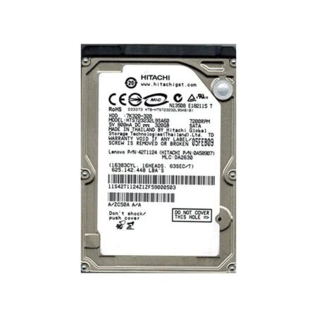 HTS723232L9SA60 Hitachi Travelstar 7K320 320GB SATA Hard Drive
