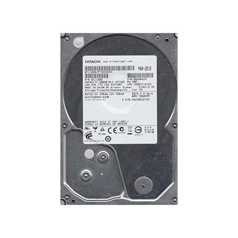 HUA722050CLA330 Hitachi Ultrastar A7K2000 500GB SATA Hard Drive