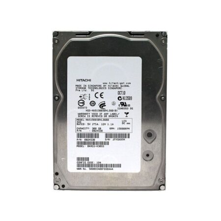 HUS156030VLS600 Hitachi Ultrastar 300GB 15000RPM SAS Hard Drive