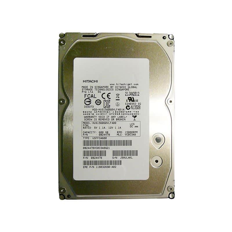 HUS156060VLF400 Hitachi Ultrastar 15K600 600GB Hard Drive