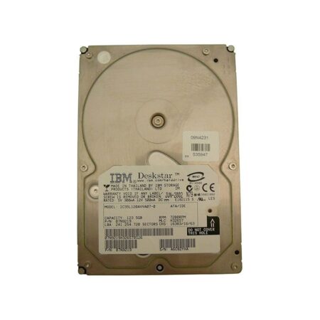 IC35L120AVVA07-0 IBM Deskstar 120GXP 120GB 7200RPM Hard Drive