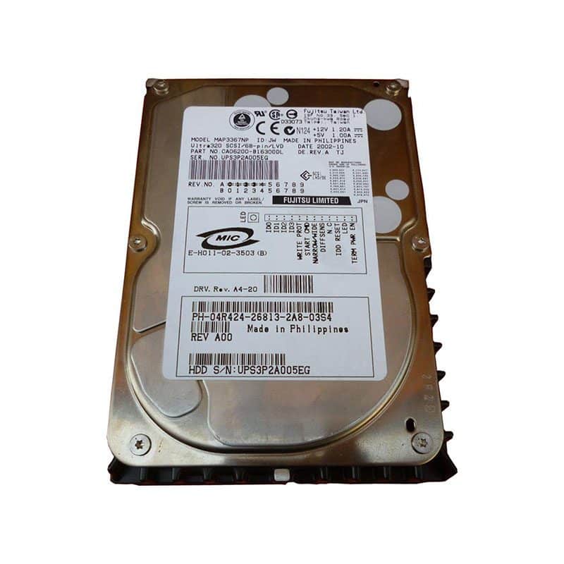 MAP3367NP Fujitsu Enterprise 36.4GB 10000RPM Hard Drive