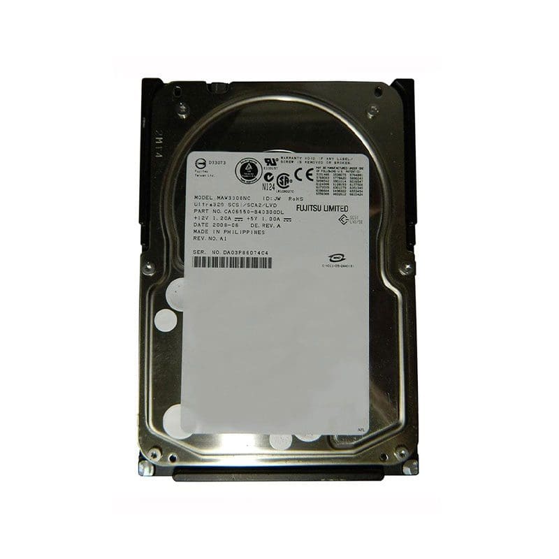 MAW3300NC Fujitsu Enterprise 300GB 10000RPM SCSI Hard Drive