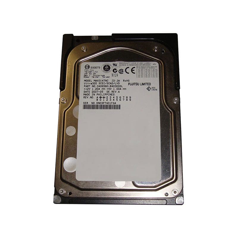 MAX3147NC Fujitsu Enterprise 147GB 15000RPM SCSI Hard Drive