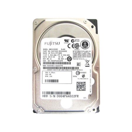 MBD2300RC Fujitsu Enterprise 300GB 10000RPM SAS Hard Drive