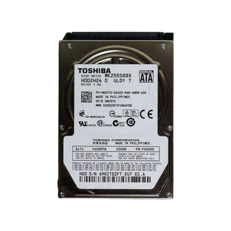 MK2555GSX Toshiba 250GB 5400RPM SATA 3Gbps 2.5-inch Hard Drive