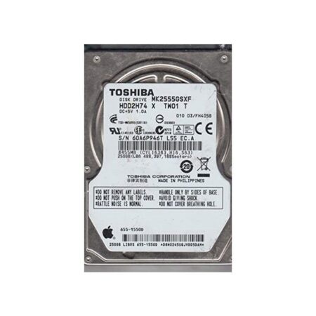 MK2555GSXF Toshiba 250GB 5400RPM SATA 3Gbps Hard Drive