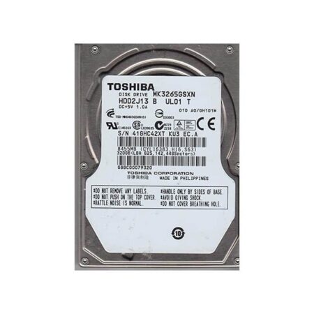 MK3265GSXN Toshiba 320GB 5400RPM SATA 3Gbps Hard Drive