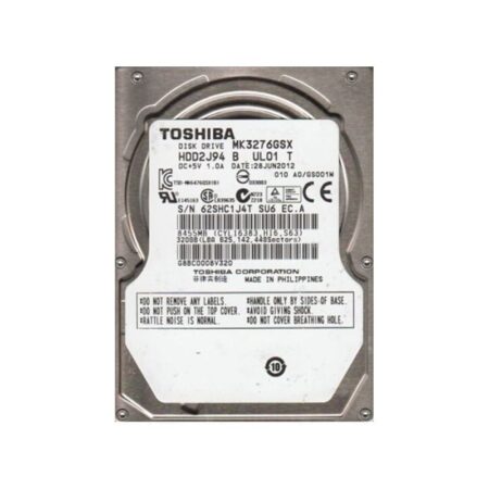 MK3276GSX Toshiba 320GB 8MB Buffer SATA-II at discount