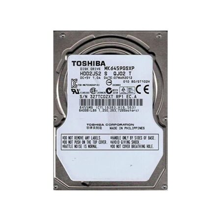 MK6459GSXP Toshiba 640GB 5400RPM SATA Hard Drive