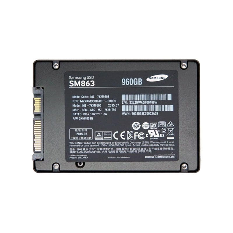 MZ-7KM9600 Samsung 960GB SATA-6GBPS