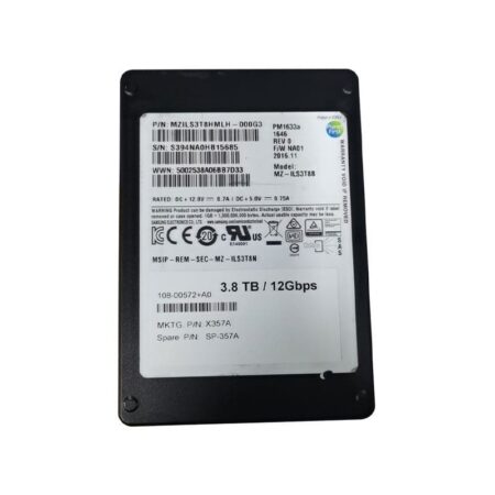 MZILS3T8HMLH Samsung PM1633a Series 3.8TB State Drive (SSD)