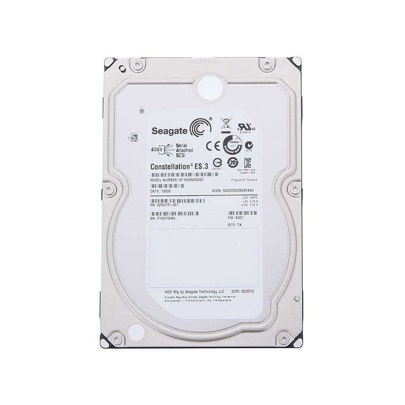 ST1000NM0023 Seagate Constellation ES.3 1TB SAS Hard Drive