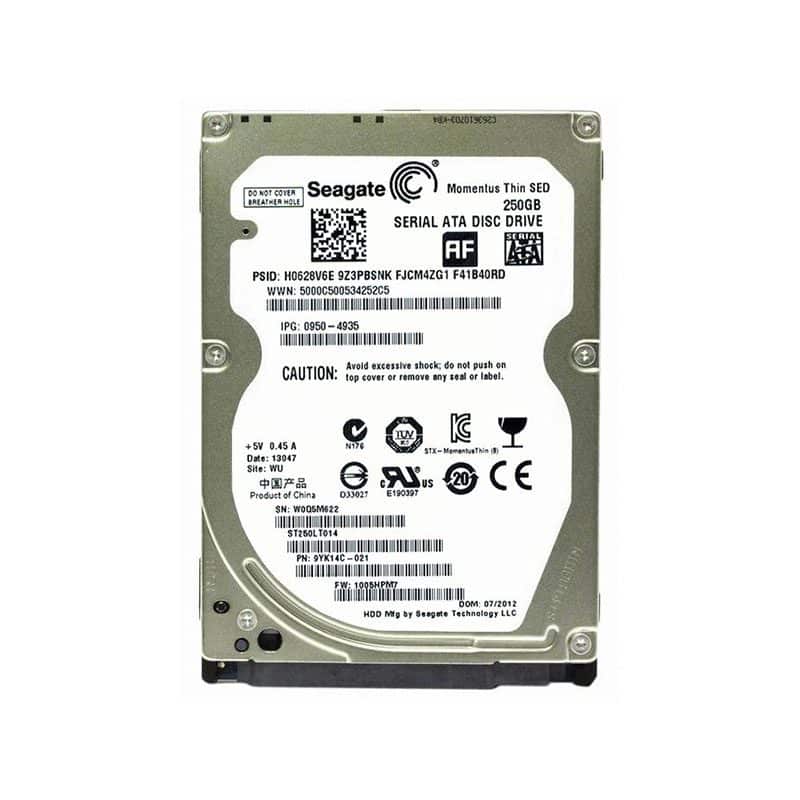 ST250LT014 Seagate Momentus Thin 250GB 7200RPM SATA Hard Drive