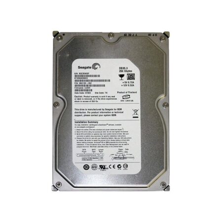 ST3250820SCE Seagate DB35.3 250GB 7200RPM SATA Hard Drive