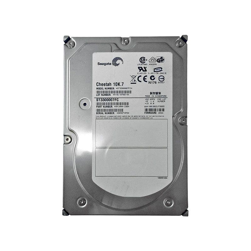 ST3300007FC Seagate Cheetah 10K.7 300GB 2Gbps 3.5-inch Hard Drive