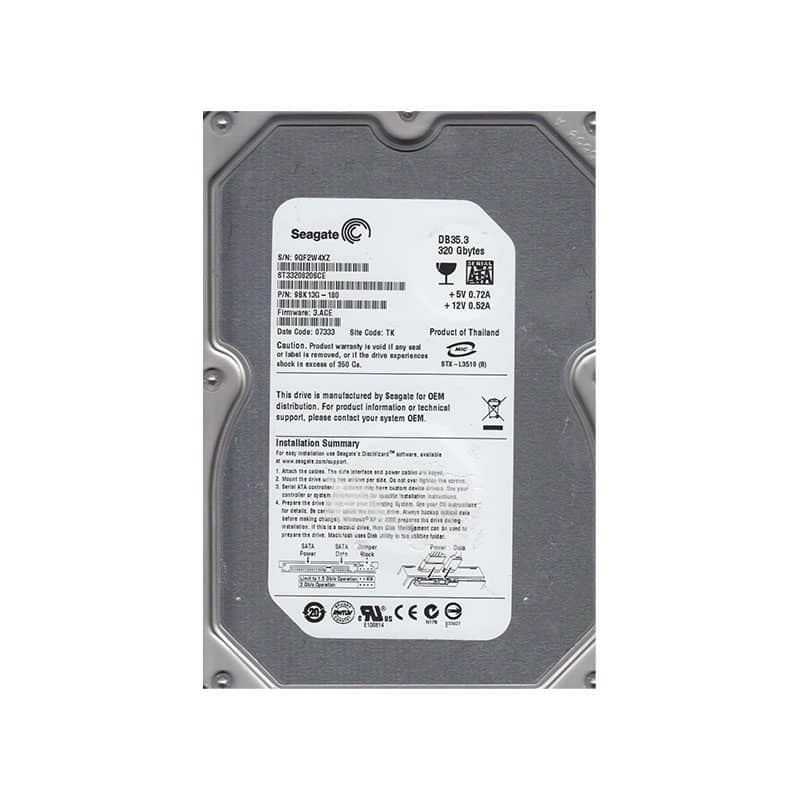 ST3320820SCE Seagate DB35 Series 320GB SATA Hard Drive