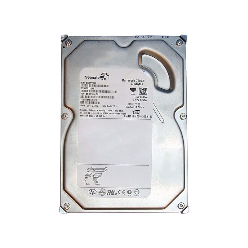 ST3402112AS Seagate Barracuda 7200.9 40GB 7200RPM Hard Drive
