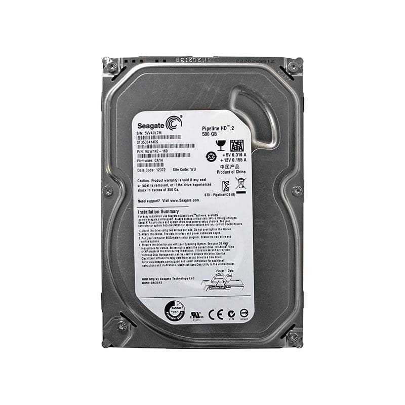 ST3500414CS Seagate Pipeline HD.2 Hard Drive at discount