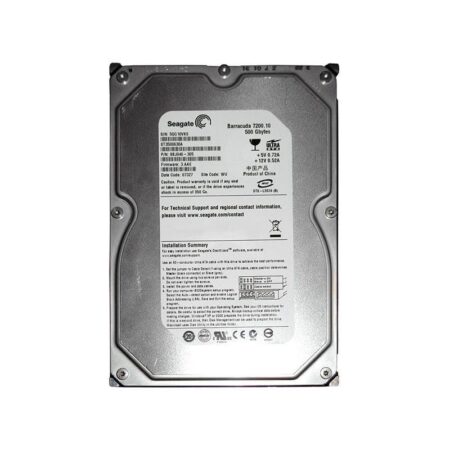 ST3500630A Seagate Barracuda 7200.10 500GB 7200RPM Hard Drive