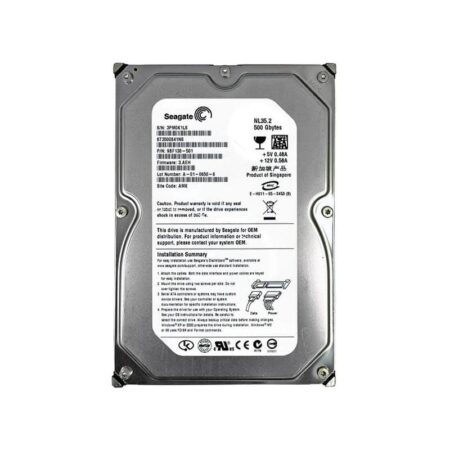 ST3500841NS Seagate Series NL35 500GB 7200RPM SATA Hard Drive