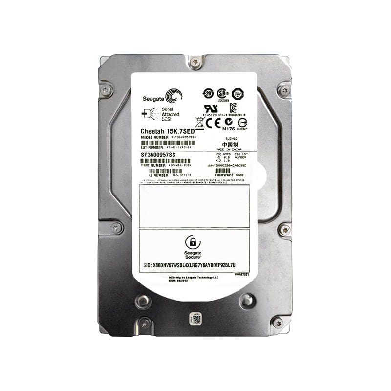 ST3600957SS Seagate Cheetah 15K.7 600GB 15000RPM Hard Drive