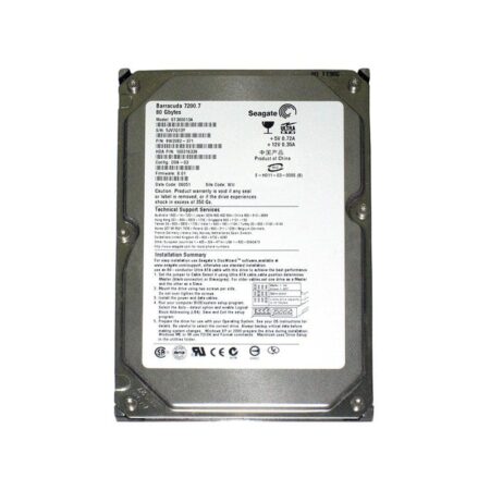 ST380013A Seagate Barracuda 7200.7 80GB 7200RPM Hard Drive