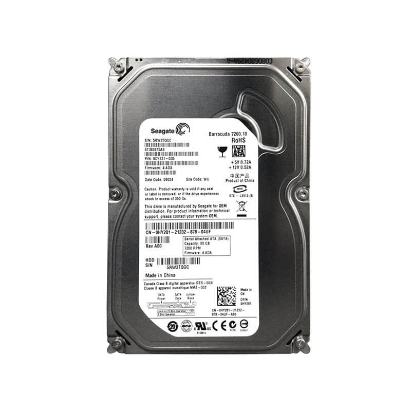 ST380815AS Seagate Barracuda 7200.10 80GB 7200RPM Hard Drive