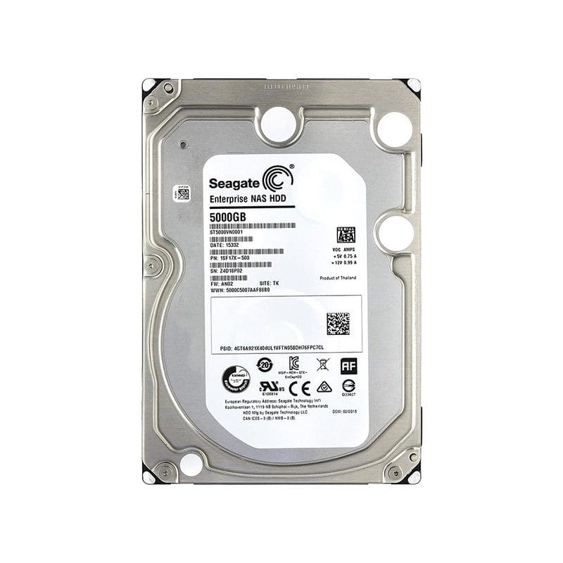 ST5000VN0001 Seagate Enterprise NAS 5TB 7200RPM Hard Drive