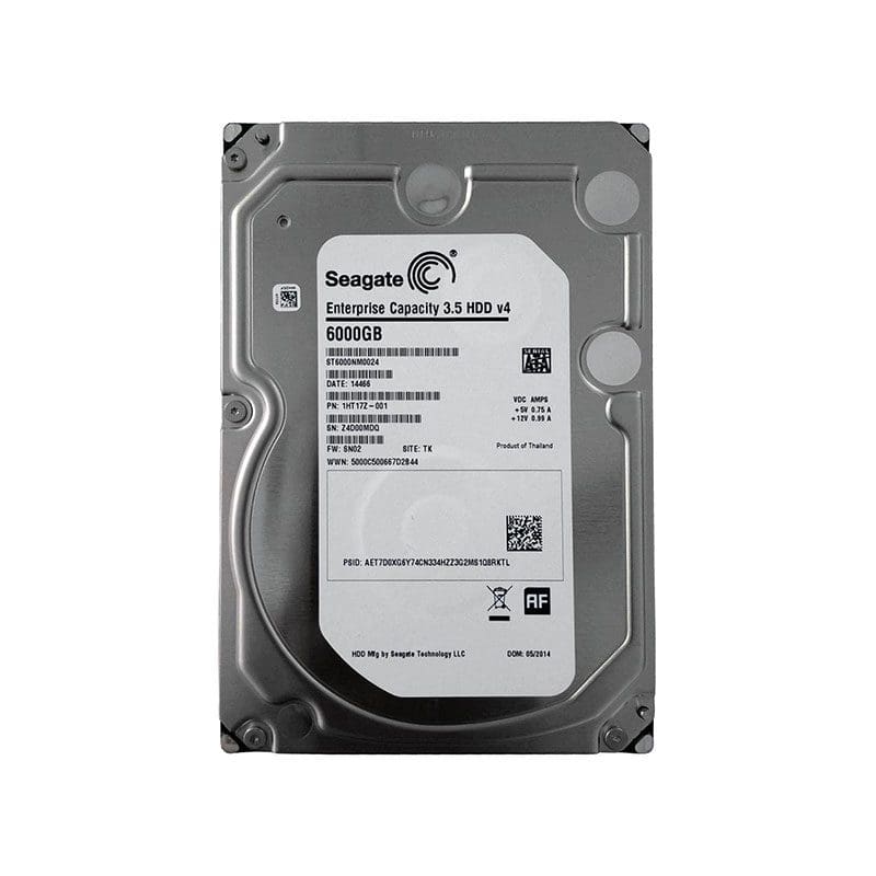 ST6000NM0024 Seagate Enterprise 6TB 7200RPM SATA Hard Drive