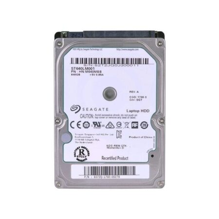 ST640LM001 Seagate Momentus 640GB 5400RPM SATA Hard Drive