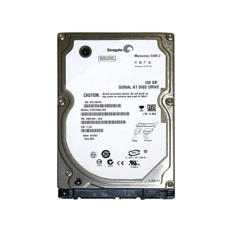ST9120821AS Seagate Momentus 5400.2 120GB SATA Hard Drive